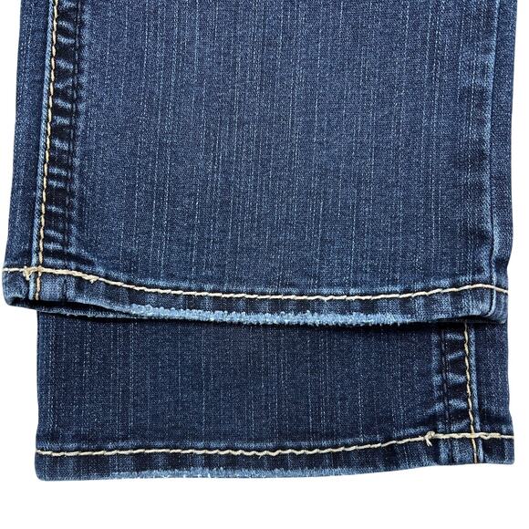 Silver Aiko Slim Bootcut Jeans Sz 29" Dark Wash Stretch Denim Western Rodeo - Picture 8 of 13